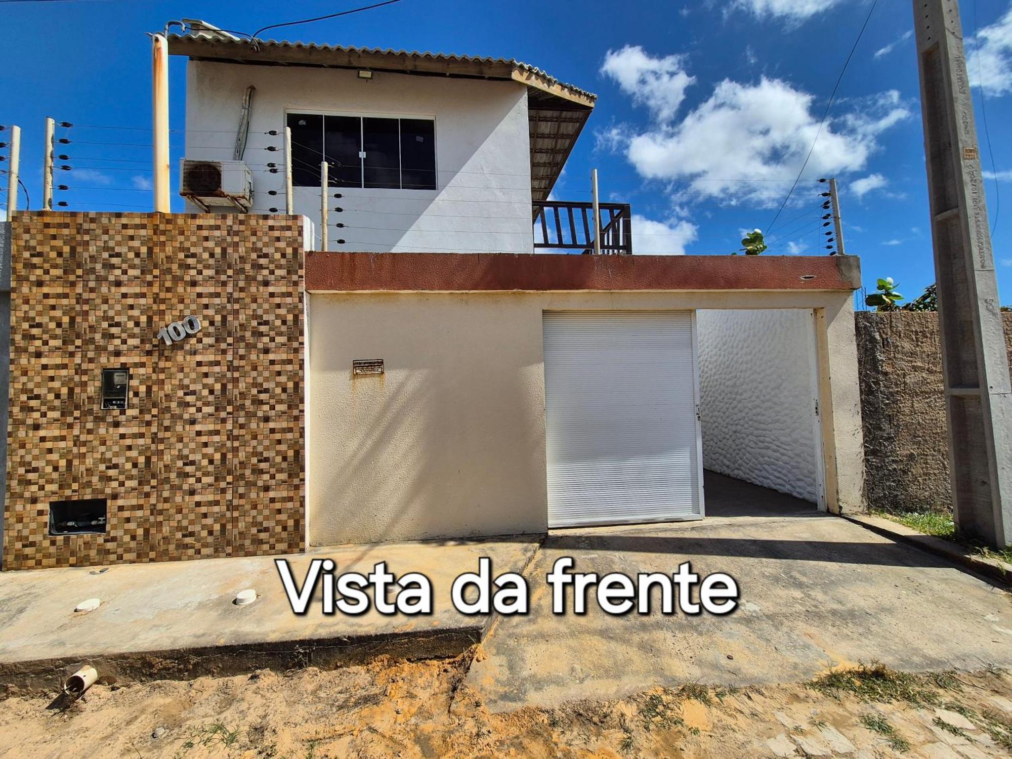 Casa Na Praia Com Vista Para O Mar 路易斯科雷亚 外观 照片