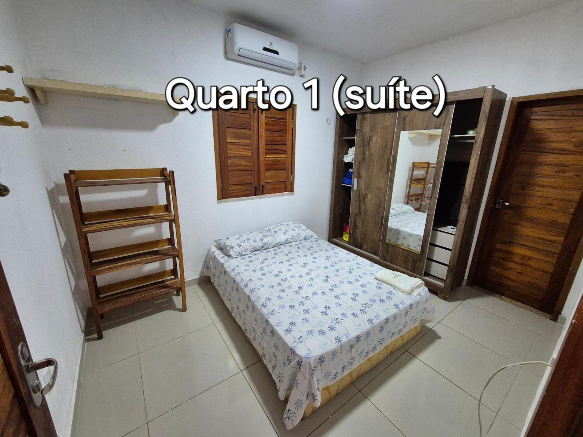 Casa Na Praia Com Vista Para O Mar 路易斯科雷亚 外观 照片